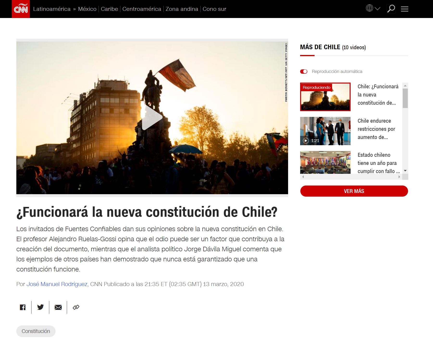 Will Chile’s new constitution work?