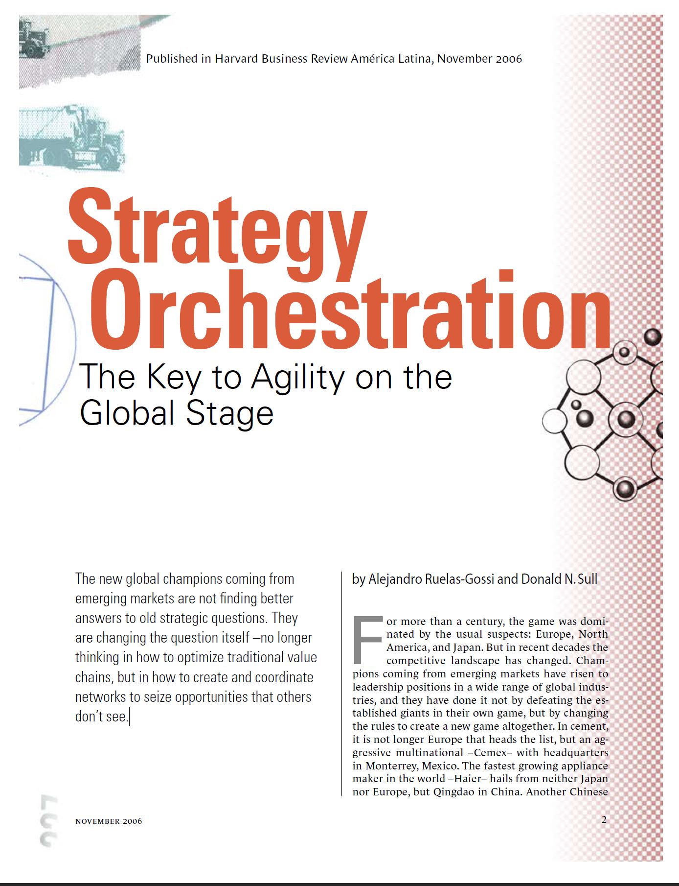Strategy Orquestration The Key
