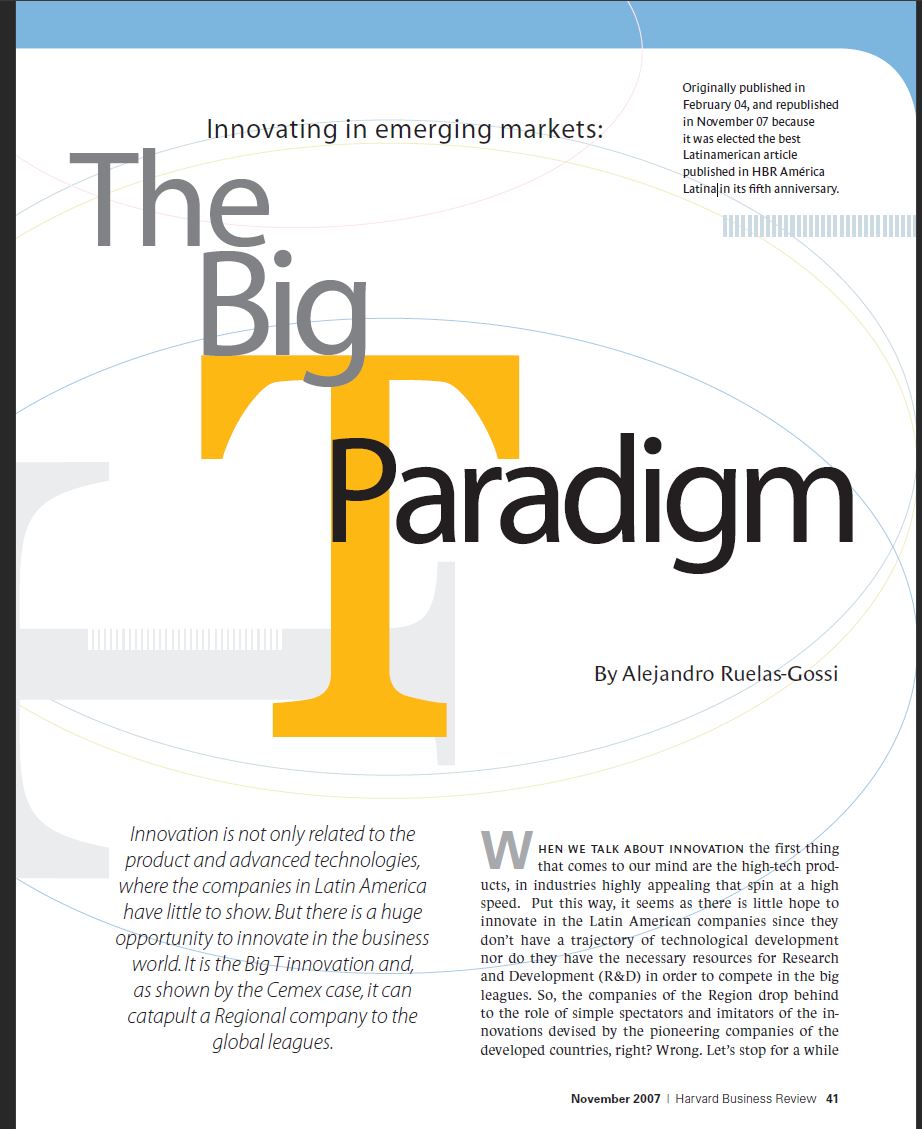 The Big T Paradigm